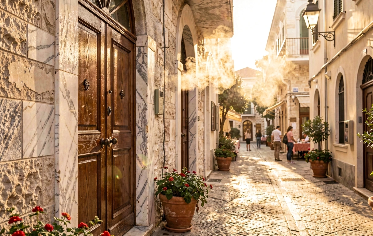 Akrogialia Academy Entrance